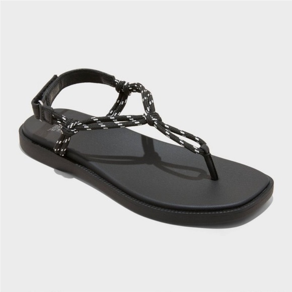 Wild Fable Carson Rope Hiking Sandals. Size 7. Black. - Picture 1 of 5